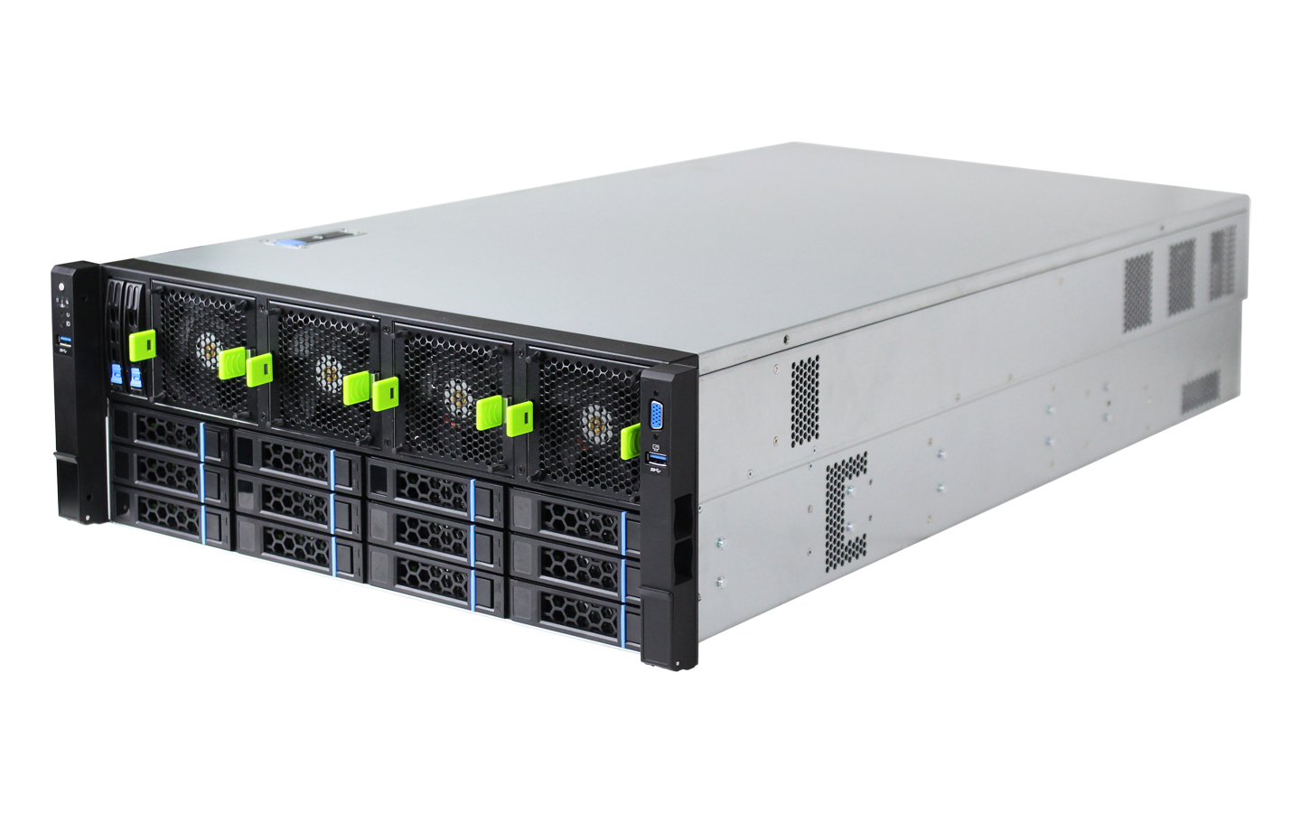 9 GPU 服務(wù)器機箱(主板IO內(nèi)置)-停產(chǎn)